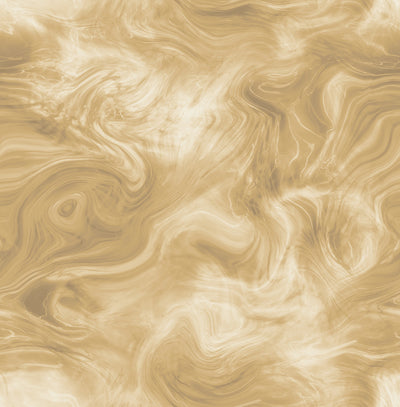 product image of Smoke Wallpaper in Gold and Cream from the Solaris Collection by Mayflower Wallpaper 514