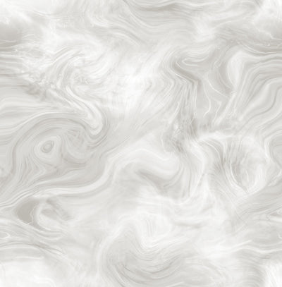 product image of Smoke Wallpaper in Silver and Grey from the Solaris Collection by Mayflower Wallpaper 530
