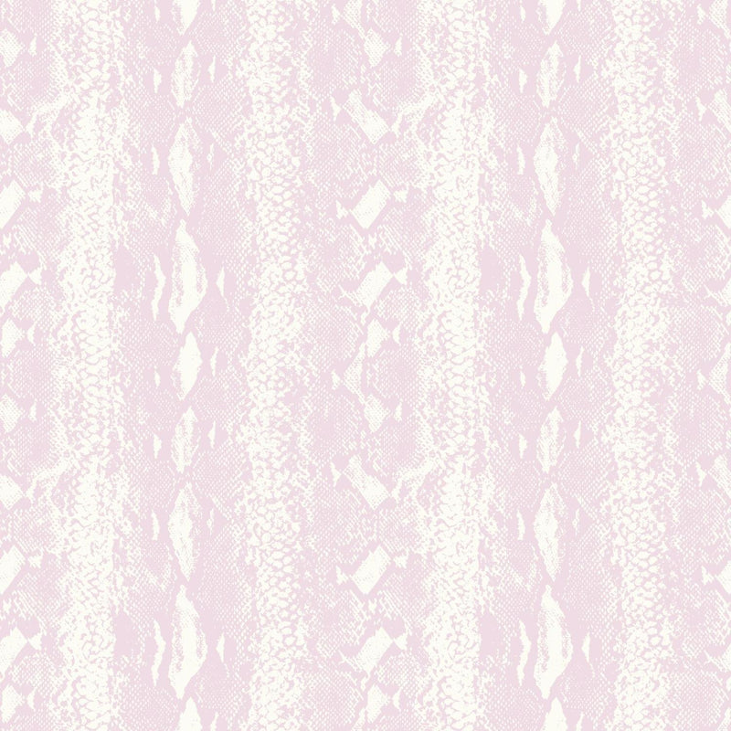 media image for Snake Skin Peel & Stick Wallpaper in Pink and White by RoomMates for York Wallcoverings 23