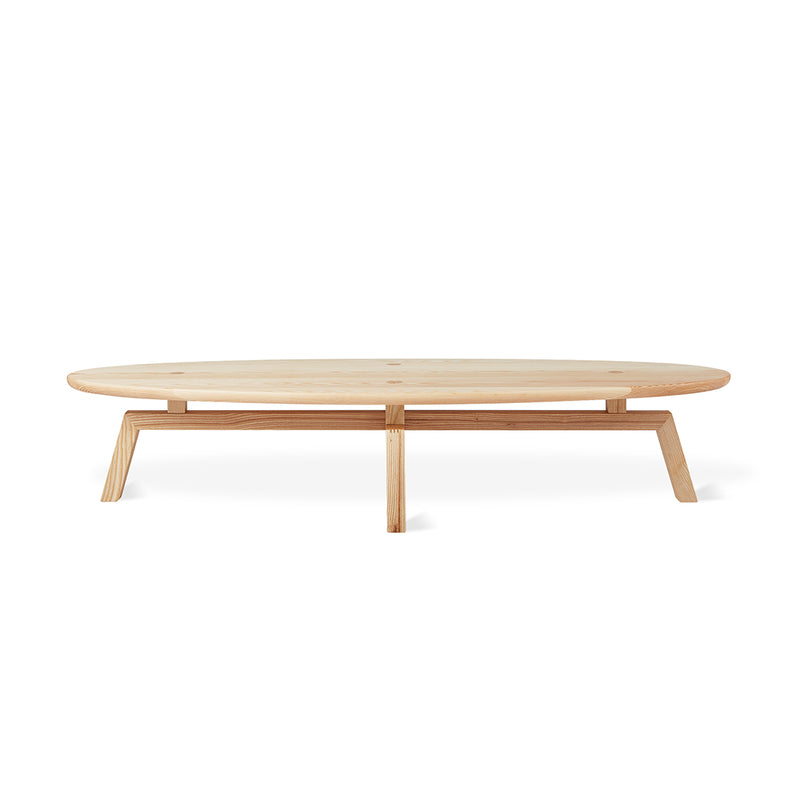 media image for Solana Oval Coffee Table by Gus Modern 254