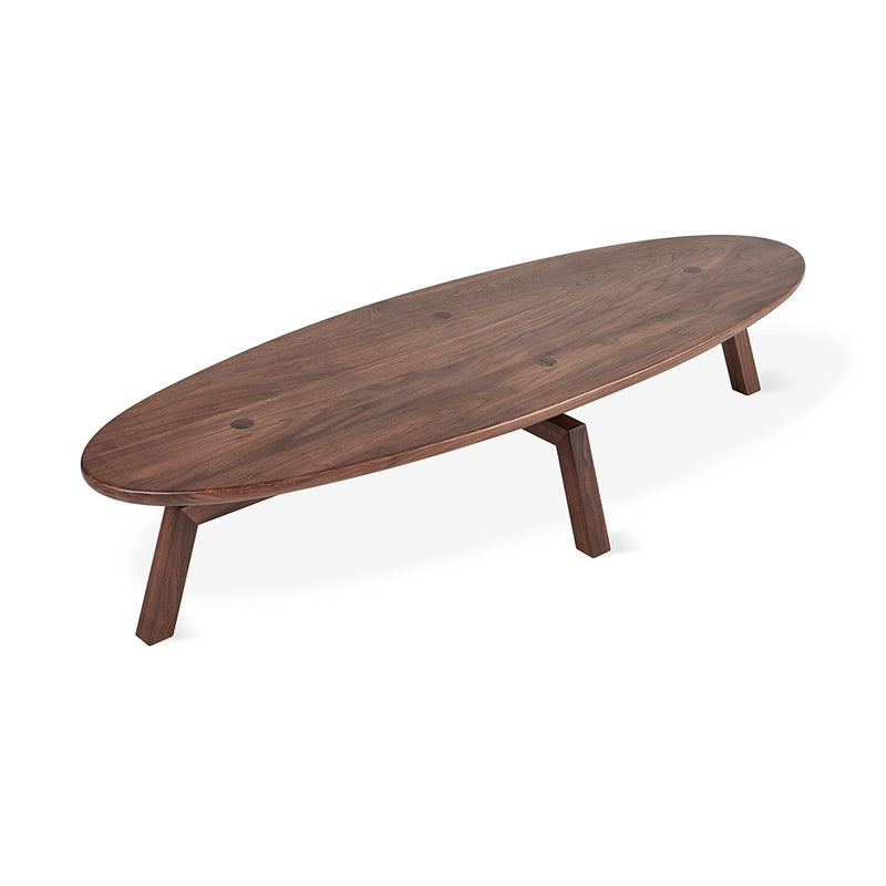 media image for Solana Oval Coffee Table by Gus Modern 274