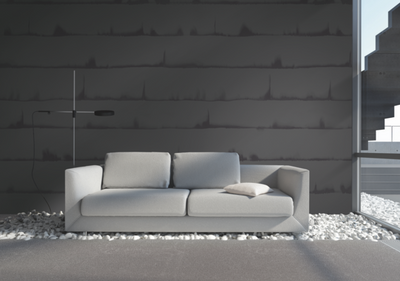 product image of Solaris Wallpaper in Black and Charcoal from the Solaris Collection by Mayflower Wallpaper 575