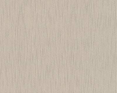 product image of sample solid faux fabric wallpaper in beige design by bd wall 1 525