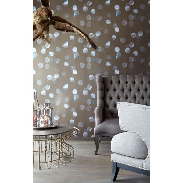media image for Sparkles Black Iridescent Floating Octagon Wall Mural by Eijffinger for Brewster Home Fashions 256