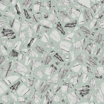 product image for Speckled Terrazzo Self-Adhesive Wallpaper in Mint Julep design by Tempaper 37