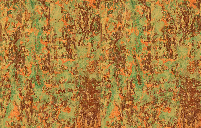 media image for sample spoiled copper metallic wallpaper design by piet hein eek for nlxl lab 1 296