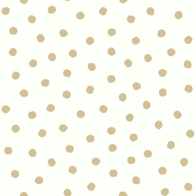 product image for Spot Peel & Stick Wallpaper in Gold by RoomMates for York Wallcoverings 88