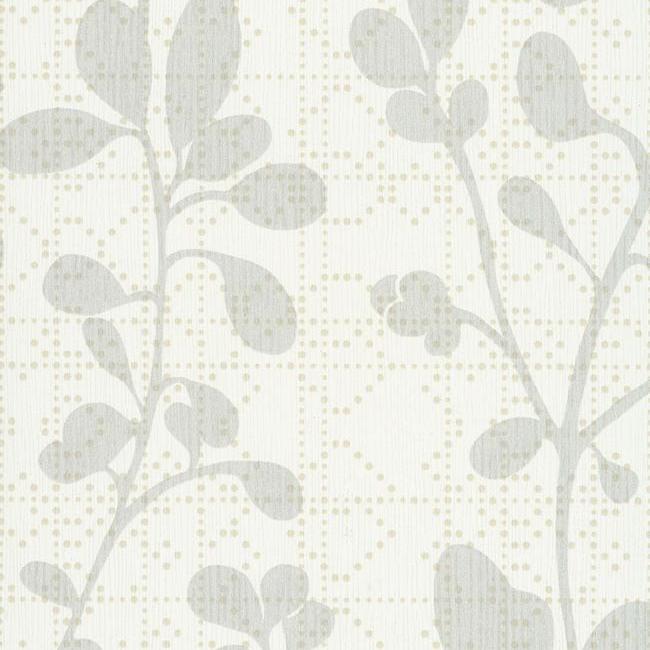 media image for sample sprig wallpaper in lily from the moderne collection by stacy garcia for york wallcoverings 1 231