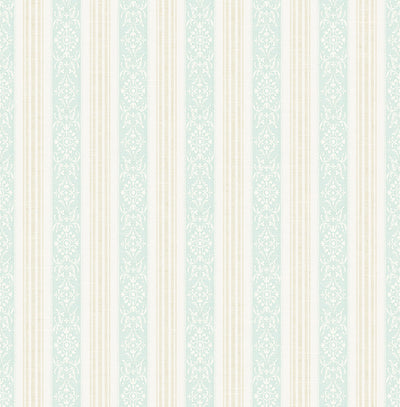 product image of Spring Stripe Wallpaper in Springtime from the Spring Garden Collection by Wallquest 585