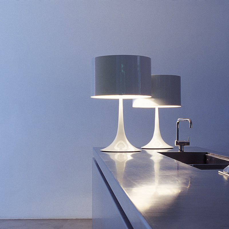 media image for Spun Light Aluminum Table Lighting in Various Colors & Sizes 20