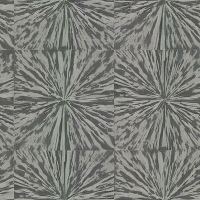 product image of sample squareburst wallpaper in charcoal by antonina vella for york wallcoverings 1 593