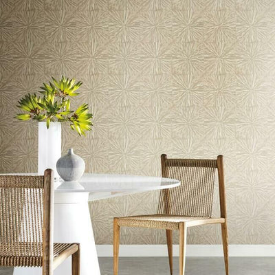 product image for Squareburst Wallpaper in Gold by Antonina Vella for York Wallcoverings 81