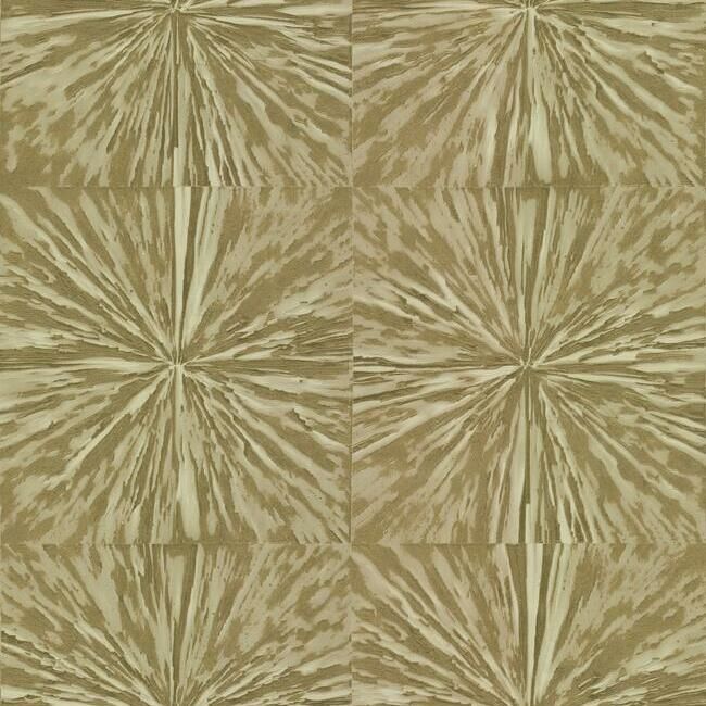 media image for sample squareburst wallpaper in gold by antonina vella for york wallcoverings 1 276