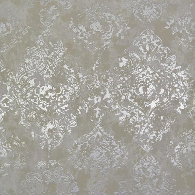 product image for Stargazer Wallpaper in White and Silver by Antonina Vella for York Wallcoverings 34
