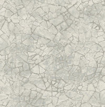 product image for Starkweather Wallpaper in Grey and Silver from the Metalworks Collection by Seabrook Wallcoverings 75