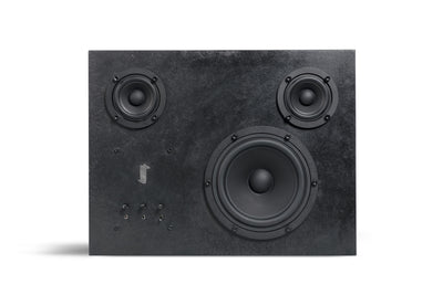 product image for steel speaker by transparent 3 52
