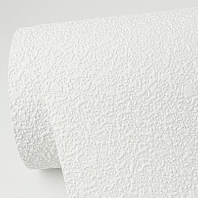 product image for Stinson White Stucco Texture Paintable Wallpaper by Brewster Home Fashions 37
