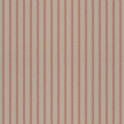 product image for Stitched Stripe Wallpaper in Coral 53