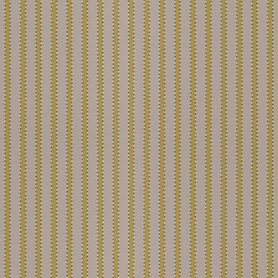 product image of Stitched Stripe Wallpaper in Mustard 552