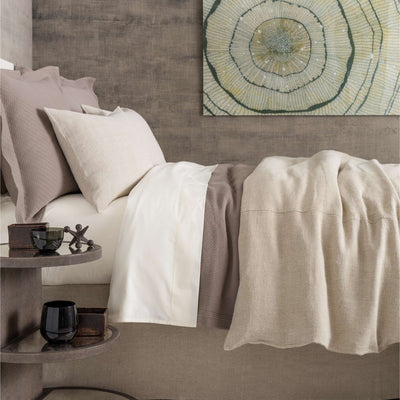 product image for stone washed linen natural duvet cover by annie selke swldcq 2 10