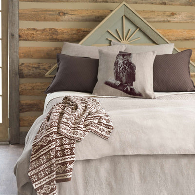 product image for stone washed linen natural duvet cover by annie selke swldcq 4 7