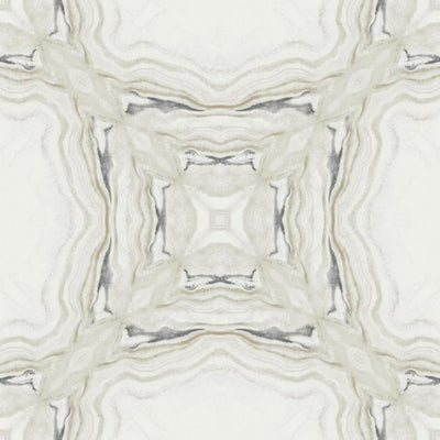 product image of sample stone kaleidoscope wallpaper in grey and black from the natural opalescence collection by antonina vella for york wallcoverings 1 547