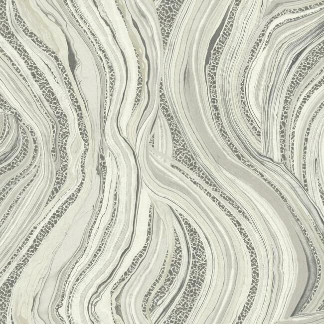 media image for sample streaming cheetah wallpaper in grey from the traveler collection by ronald redding 1 253