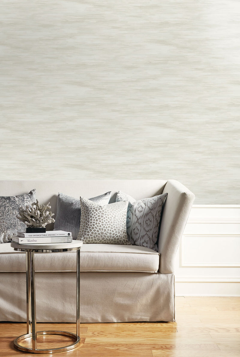 media image for Stria Wash Wallpaper in Ivory from the Living With Art Collection by Seabrook Wallcoverings 218