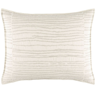 product image for striae oatmeal matelasse sham by pine cone hill pc3939 shs 2 89