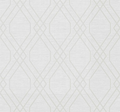product image of sample string diamond wallpaper in metallic pearl from the casa blanca ii collection by seabrook wallcoverings 1 551