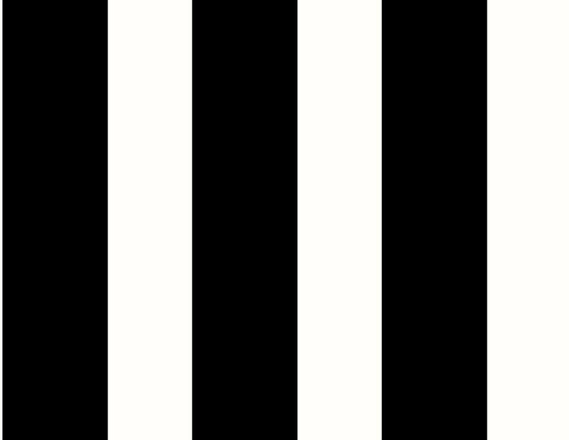 media image for Stripes Peel-and-Stick Wallpaper in Black and White from the Luxe Haven Collection by Lillian August 239