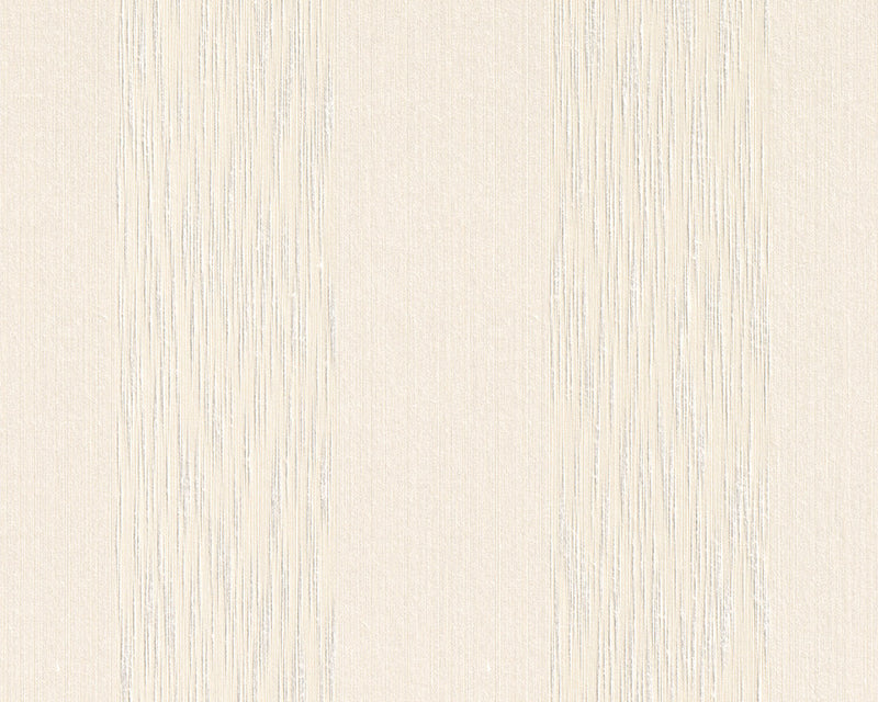 media image for sample stripes faux fabric wallpaper in cream design by bd wall 1 274
