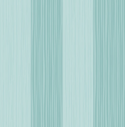 product image of Stripes Wallpaper in Teal from the Day Dreamers Collection by Seabrook Wallcoverings 514
