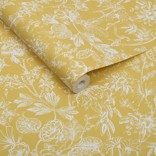 media image for Stroma Wallpaper in Dandelion from the Exclusives Collection by Graham & Brown 210