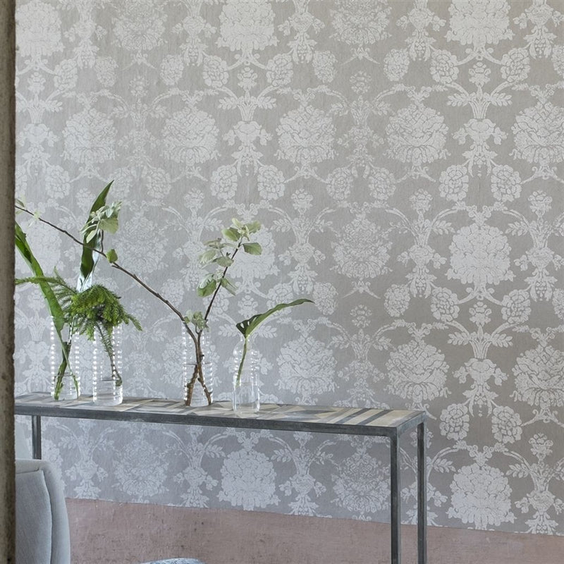 media image for Sukumala Lino Wallpaper in Chalk from the Edit Vol. 1 Collection by Designers Guild 221