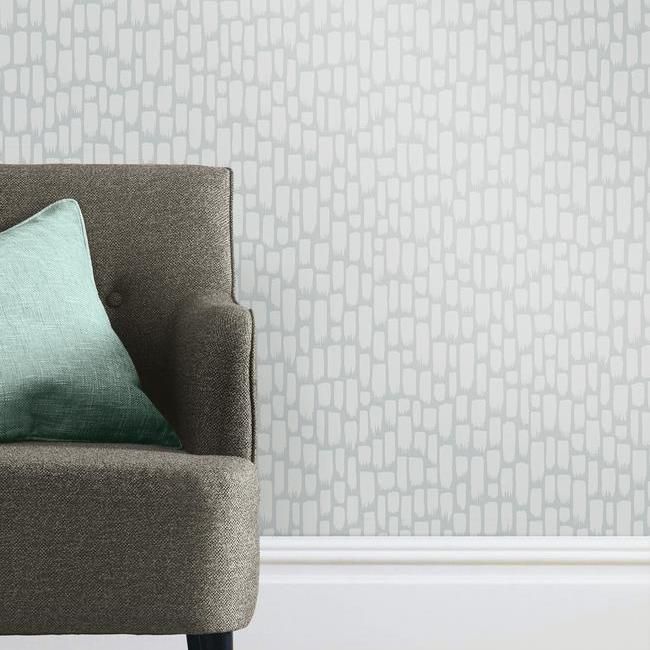 media image for Sumi-E Peel & Stick Wallpaper in Silver by RoomMates for York Wallcoverings 271