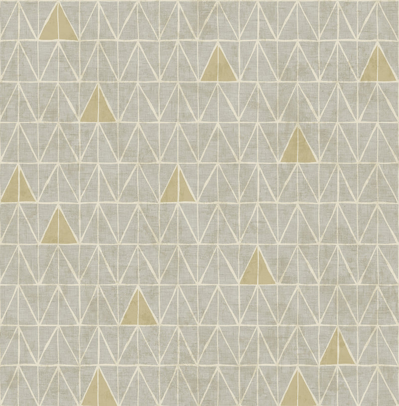 media image for Summit Wallpaper in Grey and Gold from the Stark Collection by Mayflower Wallpaper 211