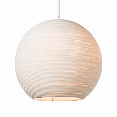 product image of Sun Scraplight Pendant White in Various Sizes 516