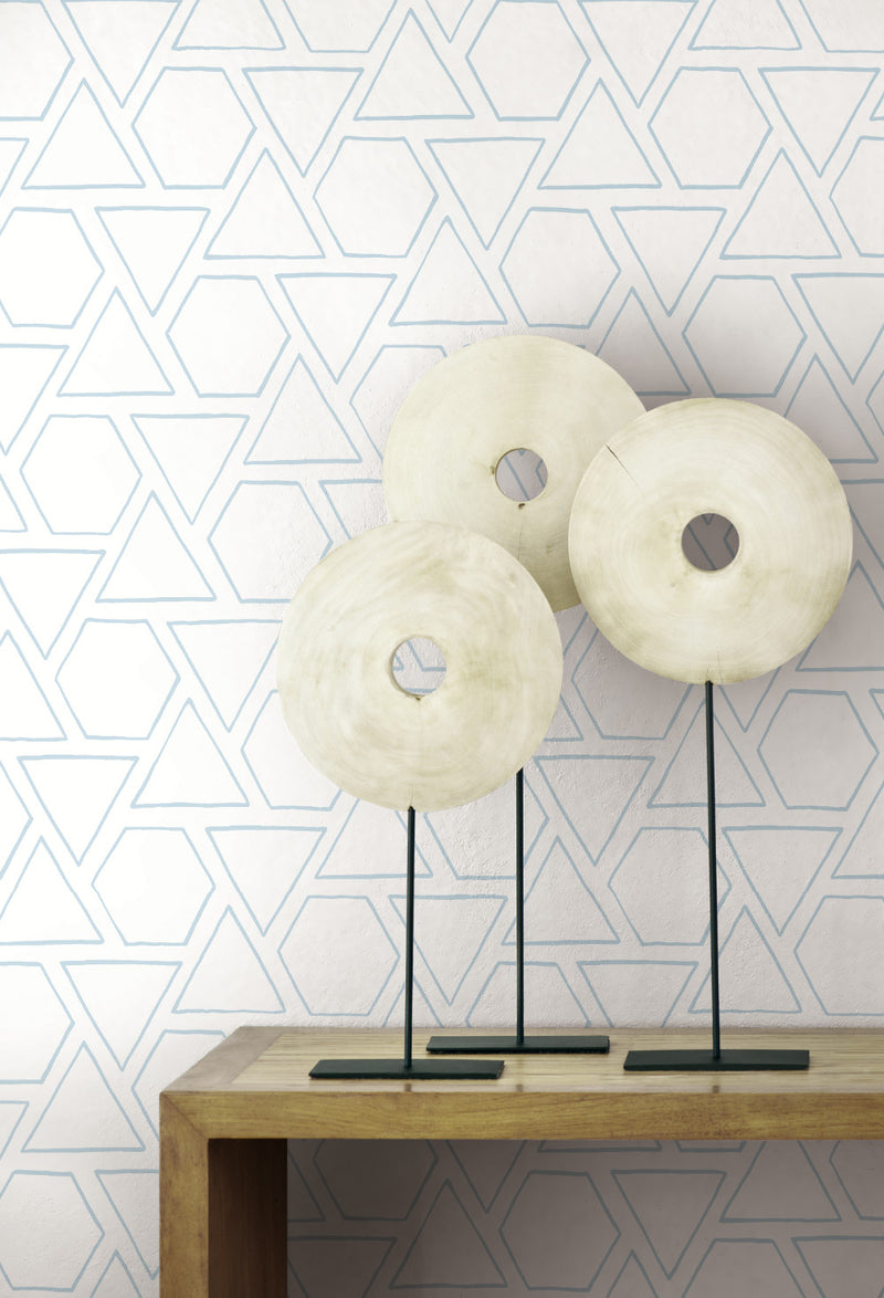 media image for Sun Shapes Wallpaper from the Beach House Collection by Seabrook Wallcoverings 247