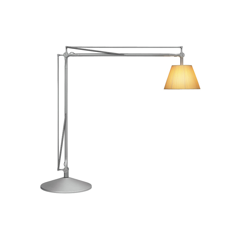 media image for Superarchimoon Aluminum and fabric Plisse Cloth Floor Lighting 291