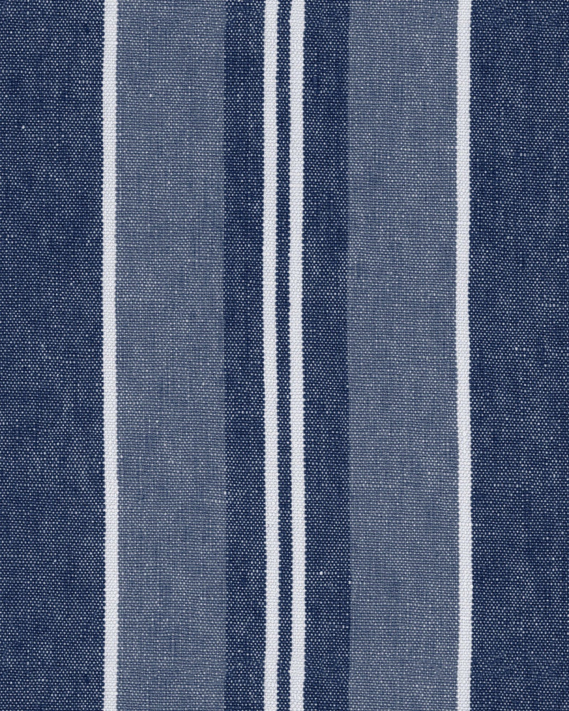 media image for Szepviz Embroidery Wallpaper in Indigo from the Complementary Collection by Mind the Gap 218