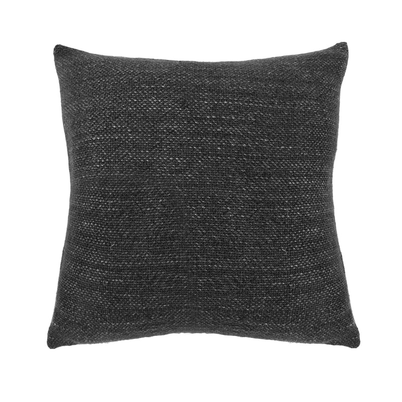 media image for hendrick charcoal pillow w insert pom pom at home t 5500 ch 21 1 256