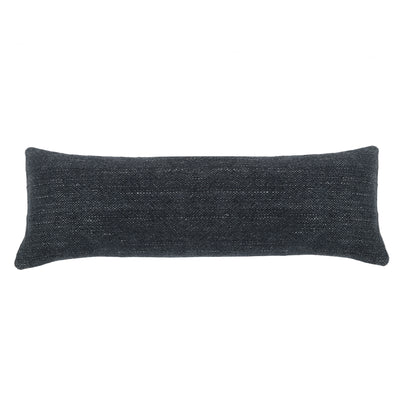 product image for hendrick charcoal pillow w insert pom pom at home t 5500 ch 21 2 81