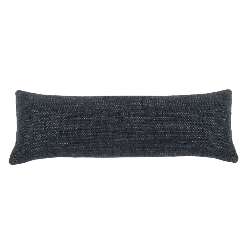 media image for hendrick charcoal pillow w insert pom pom at home t 5500 ch 21 2 255