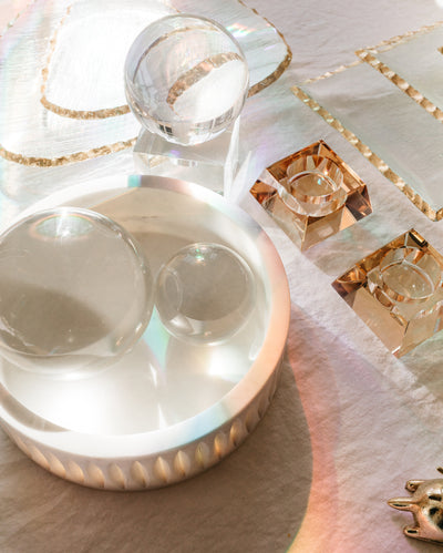 product image for jacy small crystal glass ball set of 4 3 40