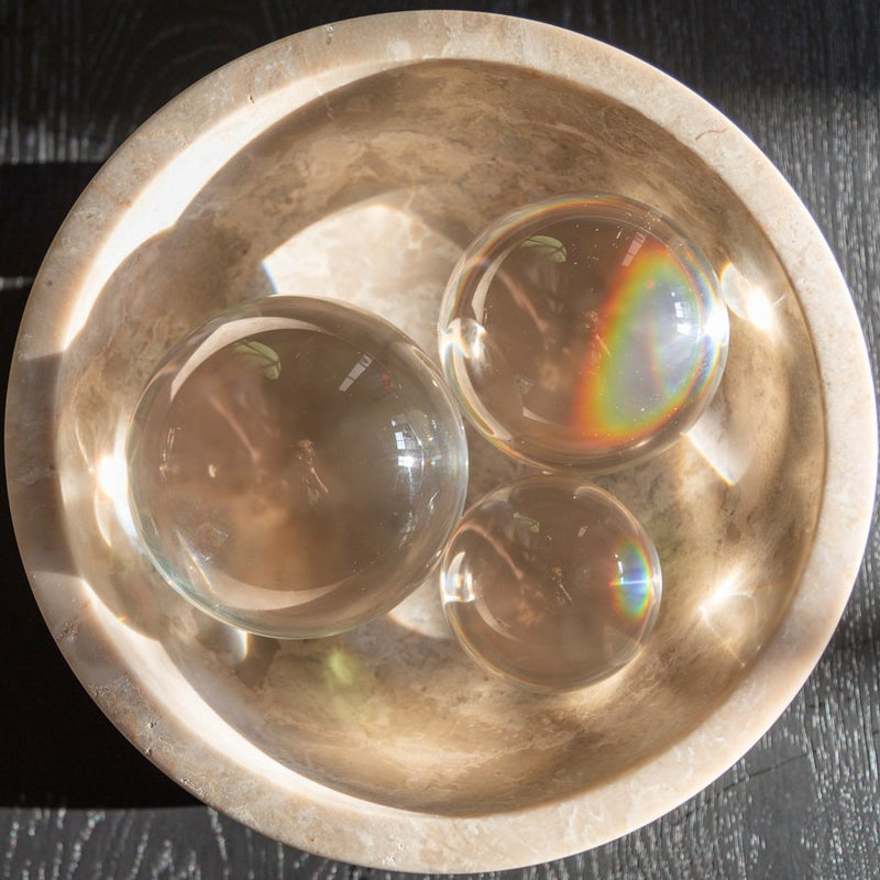 media image for jacy small crystal glass ball set of 4 5 275