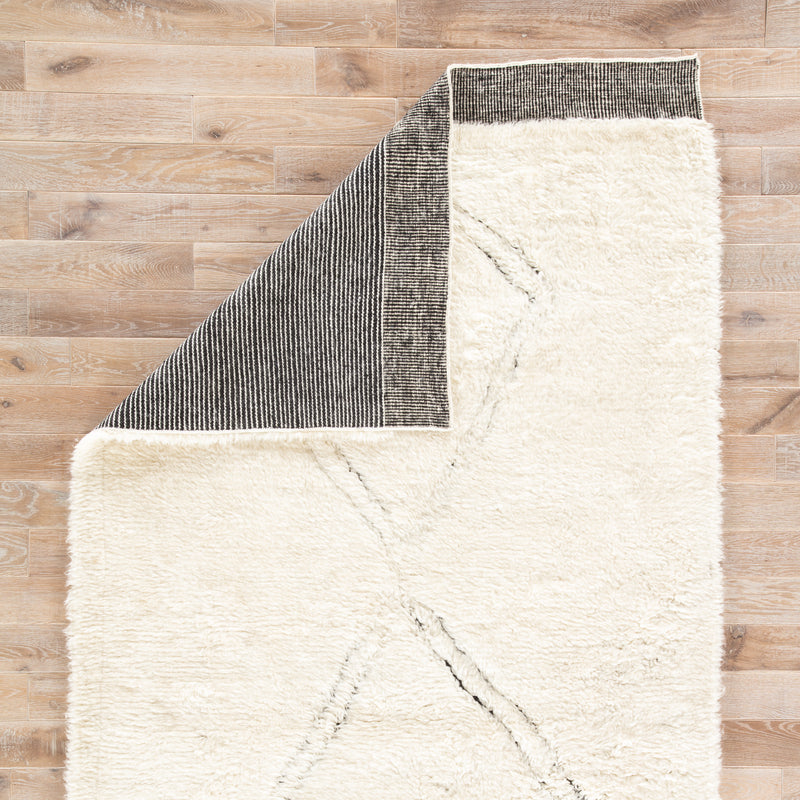 media image for ephesus geometric rug in angora jet black design by jaipur 3 236