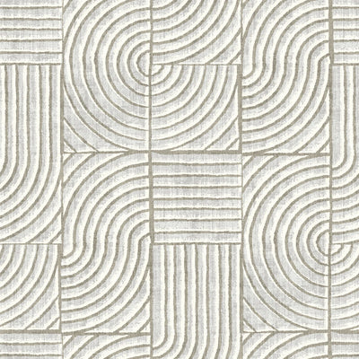 product image of Tile Block Peel & Stick Wallpaper in Stone White 522