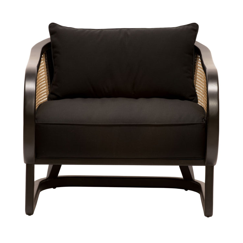 media image for Stockholm Lounge Chair in Black 25