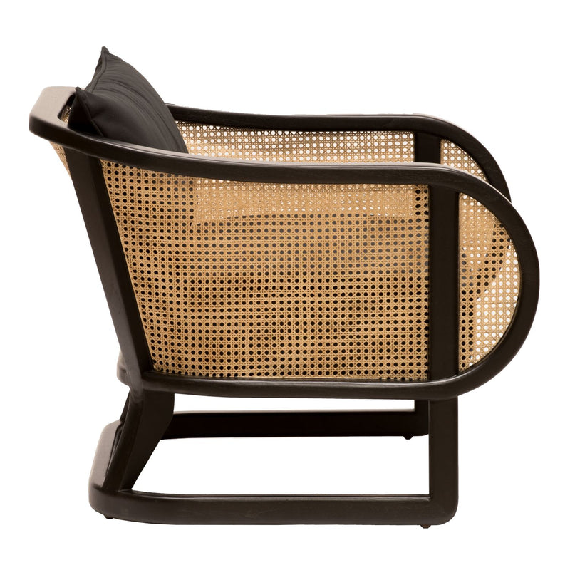 media image for Stockholm Lounge Chair in Black 243